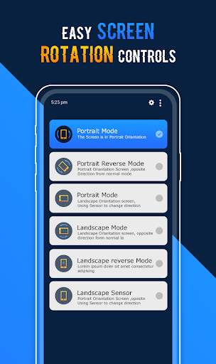 Screen Rotation Control-Screen Orientation Control screenshot 4