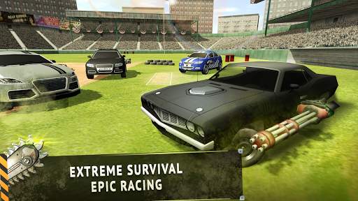Crushed Cars 2–Xtreme Demolition Race 3D Simulator screenshot 1