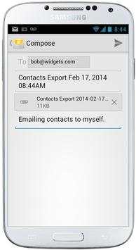 123 Contact Backup screenshot 2