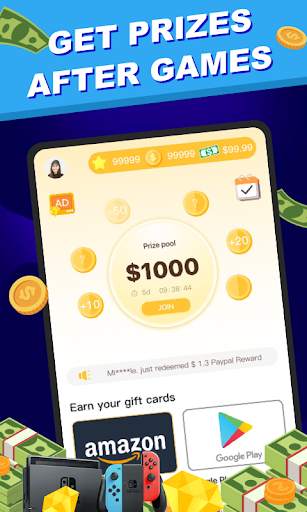 Free games to get real cash reward: Gamefree screenshot 5