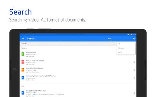 Polaris Office for LG screenshot 22