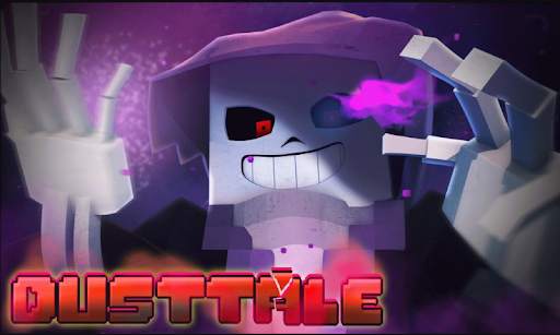 Dust Sans Undertale Mod for Minecraft PE screenshot 1