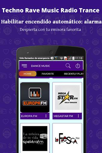 Techno Rave Music Radio Trance screenshot 9