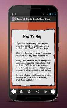 Guide of Candy Crush Soda Saga screenshot 3