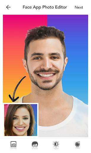 Face Transformation Gender Changer screenshot 1