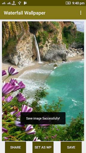 Waterfall Wallpaper screenshot 1
