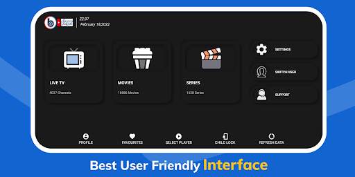 IPTV BLINK PLAYER 3 تصوير الشاشة