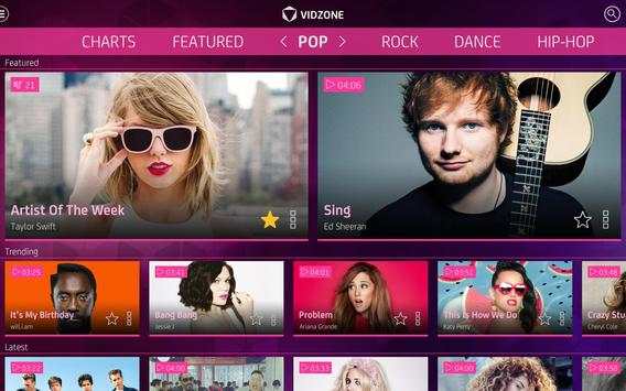 VIDZONE - Free HD Music Videos screenshot 6
