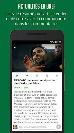 Toute L'actualité Du Football screenshot 4