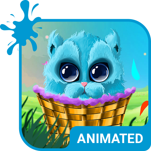 Cute Kitty Keyboard Wallpaper icon