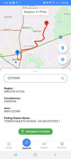 EC Ghana App screenshot 1