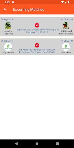 Cricket Score Best Line screenshot 5