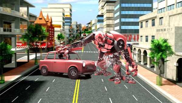 World Futuristic Robot Transform - Car Battle 2019 screenshot 1