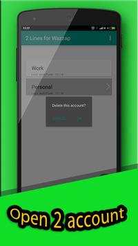open 2 account whatsapp PRANK screenshot 8