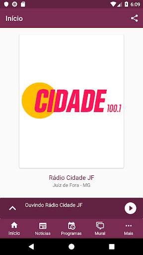 Rádio Cidade JF 4 تصوير الشاشة