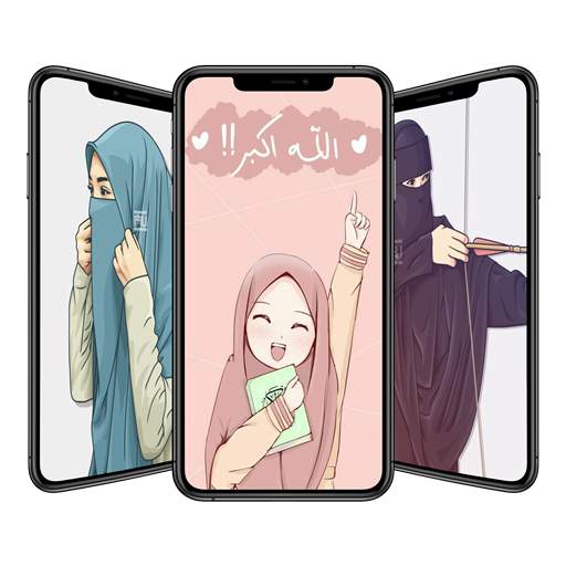 Hijab Kartun Wallpaper 1.0
