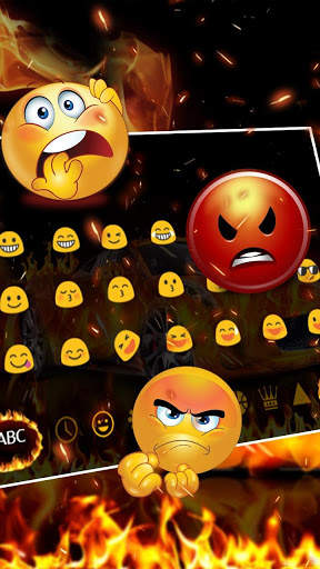 Flame Racing Car Keyboard screenshot 3