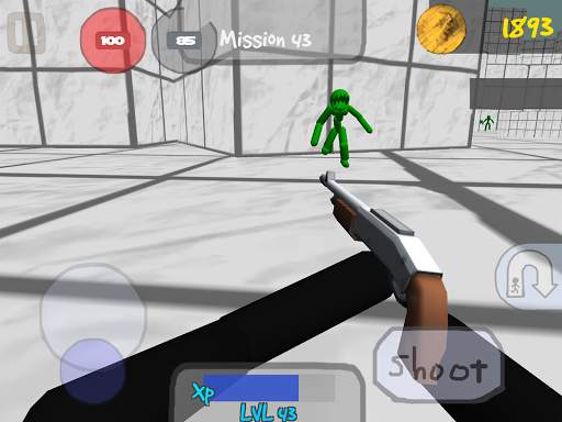 Stickman penembak dengan zombie screenshot 11