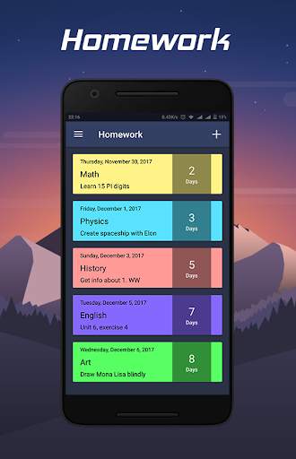 Timetable screenshot 3