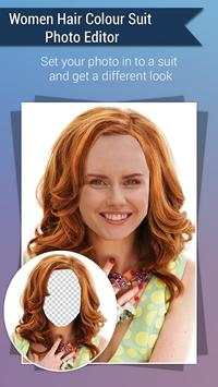 Women Hair Color Photo Editor screenshot 3
