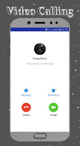 Call Simulator Creepy Momo screenshot 2
