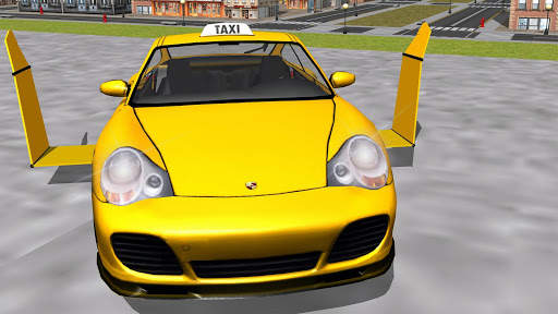 Volar simulador de coches Taxi screenshot 5