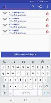 Show WiFi Passwords (Root) screenshot 2
