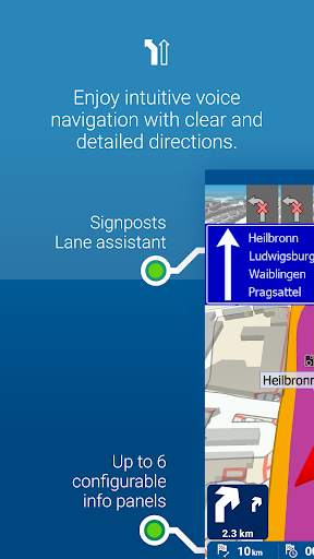 MapFactor Navigator - GPS Navigation Maps screenshot 2