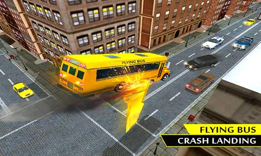 US Flying Bus pilot Transport:High School bus 2018 screenshot 4