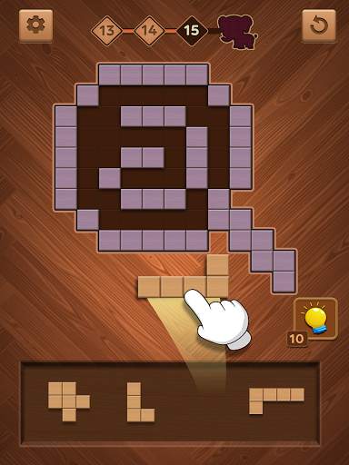 Jigsaw Wood Block Puzzle screenshot 12