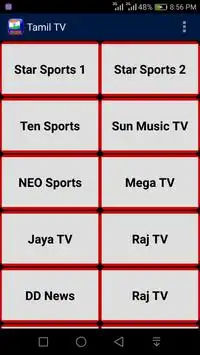 Tamil Live TV All Channels screenshot 1