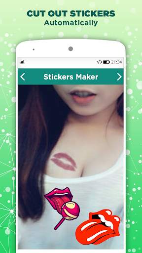 Sexy Lips Stickers Maker for WhatsApp screenshot 1