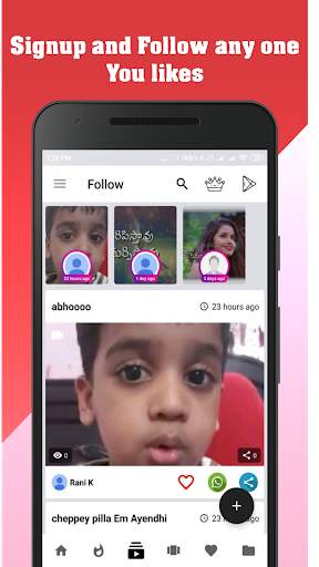 Anthega - Telugu video status app screenshot 4
