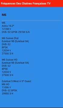 Frequency of French TV channel screenshot 4