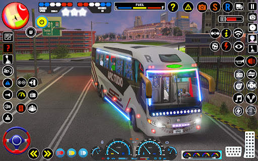 City Coach Bus Driving Sim 3D screenshot 7