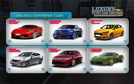 Luxury Car Driving Sim 2017 screenshot 3