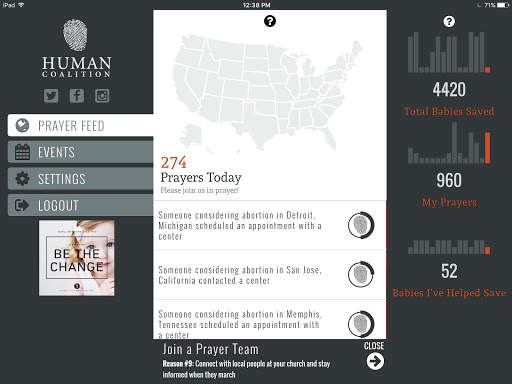 Human Coalition Prayer App screenshot 10