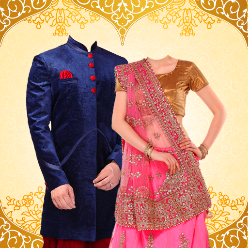Couple Traditional Photo Suit icon