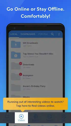 MX Player Beta स्क्रीनशॉट 1