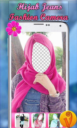 Hijab Jeans Fashion Camera screenshot 3