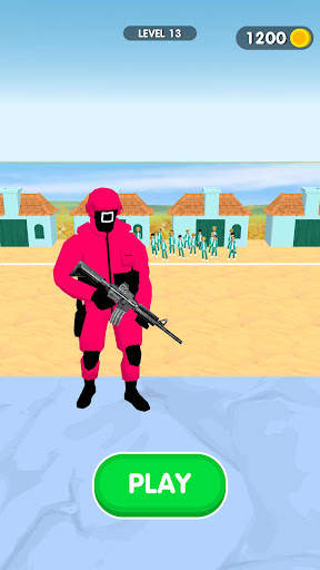 Squid Sniper 3D screenshot 1
