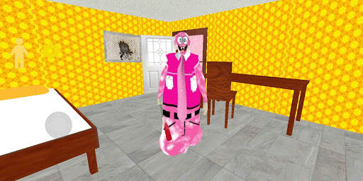 Sponge Pink Granny :Scary Game Mod screenshot 2