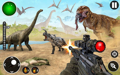 Dinosaur Hunting Zoo Games screenshot 7