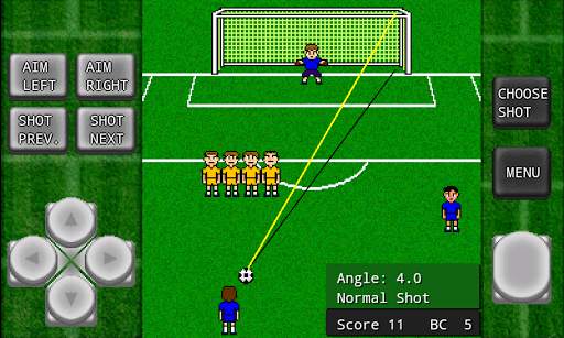 Gachinko Football: Free Kick screenshot 1