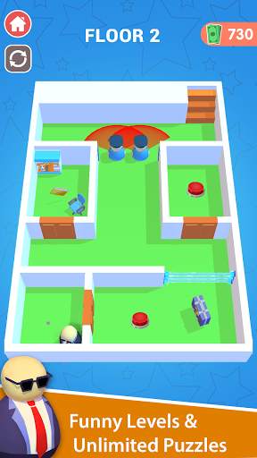 Johhny Man - Wobble Escape Master Games screenshot 1