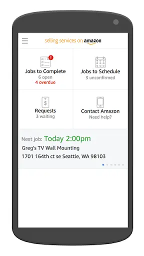 Selling Services on Amazon скриншот 1
