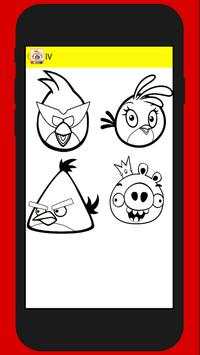 Coloring  Angry Bird for Kids screenshot 3
