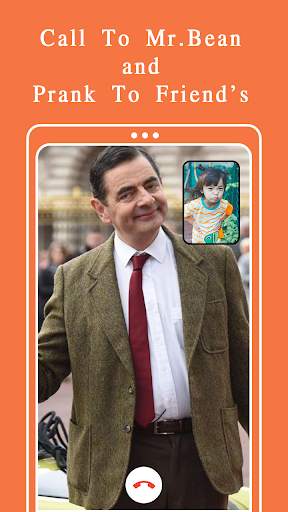 Mr.Bean Funny Video Call & Kids Video Prank screenshot 3