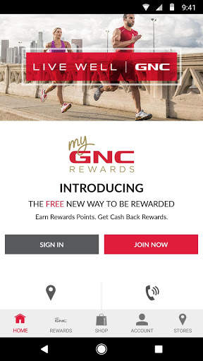 GNC screenshot 1