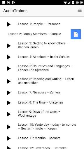 German Audio Trainer screenshot 2